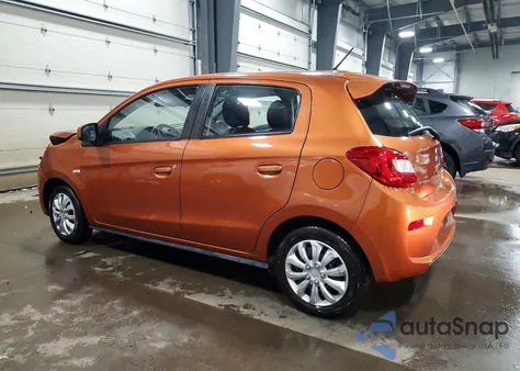 2017 Mitsubishi Mirage Es z USA, uszkodzony, nr VIN ML32A3HJ9HH012510
